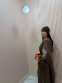 Dress India brown