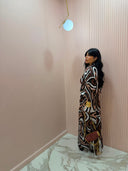 Dress Emily marrone