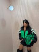 Mini dress sporty verde