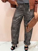 Jeans maculato