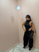 Body sgambato nero