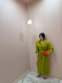 Dress a portafoglio verde