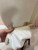 Pantalone riprese panna