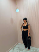 Pantalone balloon black