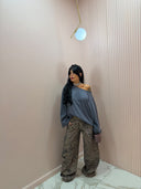 Shirt long sleeve over piombo