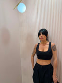 Crop top black