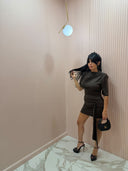 Mini dress Night club marrone