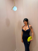 Dress tubino blu