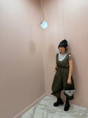 Salopette verde militare