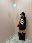 Mini dress sporty rosso