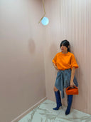 Coordinato t-shirt arancio+ pantagonna