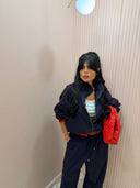 Coordinato red and blue