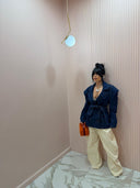 Blazer  Denim avvitato con spallina
