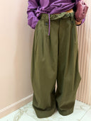 Pantalone extra big verde