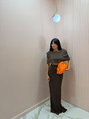 Coordinato Ida marrone