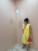Coordinato classy giallo
