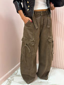 Jeans cargo cachi