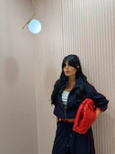Coordinato red and blue