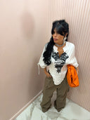 Maglia robot bianca