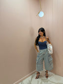 Body modellante blu