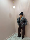 Jeans trasversal brown