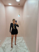 Mini dress dettagli oro