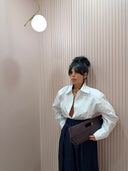 Camicia spallina bianca