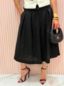 Bermuda 7/8 baggy black