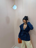 Blazer  Denim avvitato con spallina