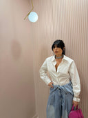 Camicia avvitata bianca