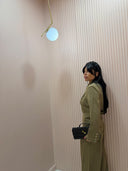 Coordinato “suits me” verde