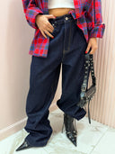 Jeans heart dark denim