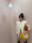 Blazer mood Zar* gessato crema
