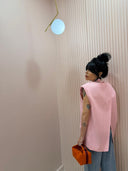 Blazer smanicato mood Zar* rosa