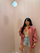 Camicia vichy rossa