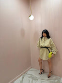 Dress coreana beige