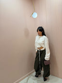 Maglia long sleeve bianca