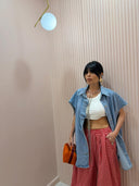 Camicia smanicata light denim mood Margiela