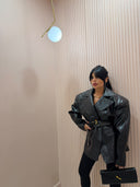 Blazer “Man in black” ecopelle