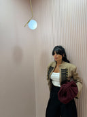 Canotta costine basic bianca