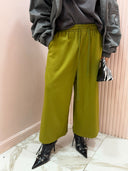 Pantalone tuta 7/8 verde