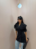 Blazer finanziera nero