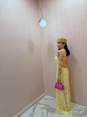 Dress Bloom giallo