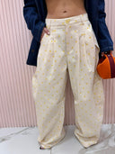 Pantalone Denim cuori