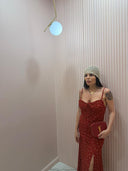 Dress Belen rosso