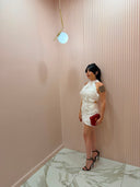 Dress Formentera pizzo bianco
