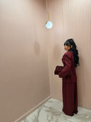 Tailleur madame bordeaux