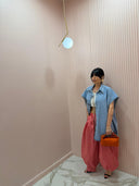Camicia smanicata light denim mood Margiela