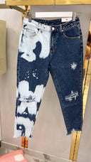 Jeans pittura