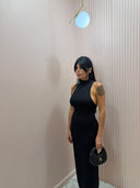 Dress healter nero